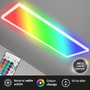 Hranatá - BRILO 7404-016 Ultraploché RGB/W-svítidlo LED panel s přímé a nepřímé osvětlení, 42 cm, LED, 22 W, 3000 lm, bílé - BRILO - foto 2