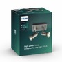 Bodová - PH 55082/48/PN TITAN SVÍTIDLO BODOVÉ 2xGU10 max. 50W 230V, hliník - PHILIPS (915000873302) - foto 2