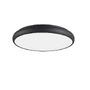 Kruhová - NV 8100986 Stropní svítidlo GAP černý hliník akrylový difuzor LED 62W 230V 3000K IP20 - NOVA LUCE - foto 2