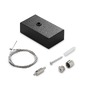 Kotvící prvky, držáky, závěsy - ILUX 276311 Steel závěsná sada jeden ocelový kabel 2 mt + stropní krytka - IDEALLUX - foto 2