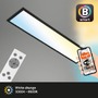 Hranatá - BRILO 7385015 CCT svítidlo LED panel, 100 cm, 28 W, 3000 lm, černá (starý kód: BRILO 7385-015) - BRILO - foto 2