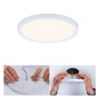 Koupelnová - P 93049 LED vestavné svítidlo Areo VariFit IP44 3-krokové-stmívatelné 175mm 13W 3.000K bílá - PAULMANN - foto 2