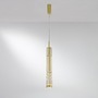 Subtilní - FAN LED-CROOKES-S-AMB Závěsné LED svítidlo CROOKES jantar, 8 W, 800 lm, 3000 K, 8 x 234 cm - FANEUROPE - foto 2