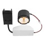 LED moduly - LA 1007421 NEW TRIA® LED modul, kulatá, 1800-3000K, 38°, fáze, černá - BIG WHITE (SLV) - foto 2
