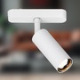 Lištové Briloner 48V - BRILO 8031016 LUXTRAIL lištový systém 48V, LED spot, 5W, 450lm, nastavitelné, bílé - BRILO - foto 2