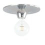 Dekorativní - FAN I-VESEVUS-PL30 CR Stropní svítidlo VESEVUS chrom, 1xE27, 30 x 30 x 8 cm - FANEUROPE - foto 2