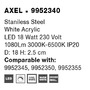 Ventilátory - NV 9952340 LIGHT SOURCE světlo pro ventilátory AXEL LED 18W 230V 3000-6500K stmívatelné - NOVA LUCE - foto 2