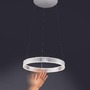 Subtilní - PN 8360-55 ARINA LED závěsné svítidlo, ocel, průměr 40cm, modern 2700-5000K - PAUL NEUHAUS - foto 2