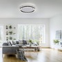 Kruhová - LD 15391-13 RITUS LED stropní svítidlo antracit, kruhové pr.40cm, stmívatelné, Switchmo, teplá bílá krokově stmívatelné 3000K - LEUCHTEN DIREKT / JUST LIGHT - foto 2