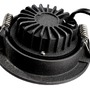Kruhová - IMPR 565357 AKCE - Deko-Light stropní vestavné svítidlo Dione, 230 V, DIM, 3000 K, černá 220-240V AC/50-60Hz 8,50 W 3000 K 700 lm černá - foto 2