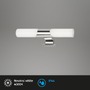 K zrcadlu - BRI 2113018 LED koupelnové svítidlo k zrcadlu, 32 cm, LED modul, 7W, 800 lm, chrom (starý kód: BRI 2113-018) - BRILONER - foto 2