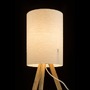 Stolní lampy dekorační - RED R13286 RUMBA stolní bílé PVC/dřevo 230V E14 11W - RED - DESIGN RENDL - foto 2