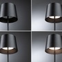Stolní lampy dekorační - P 76996 Nabíjecí bateriové svítidlo Gilo IP44 2700K černá mat - PAULMANN - foto 2