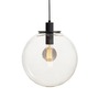 Koule - RED R14393 BOULDER 30 závěsná čiré sklo/černá 230V E27 15W - RED - DESIGN RENDL - foto 2