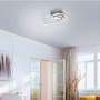 Hranatá - LD 14031-55 IVEN LED stropní svítidlo, barva ocel, teplá bílá, otočné, 2xLED 3000K - LEUCHTEN DIREKT / JUST LIGHT - foto 2