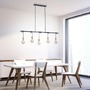 Podélná - LD 11330-60 TAMARA Závěsné svítidlo v matné černé a zlaté v moderním vintage stylu - LEUCHTEN DIREKT / JUST LIGHT - foto 2