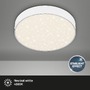 Kruhová - BRI 7073-416 LED stropní svítidlo hvězdné nebe, pr. 21,2 cm, 16 W, bílé - BRILONER - foto 2