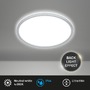 Kruhová - BRI 3820414 Pulap LED svítidlo do koupelny, krytí proti vodě, přímé a nepřímé osvětlení, matný chrom - BRILONER - foto 2