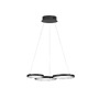 Vícečetná - NV 9248115 Závěsné svítidlo MAGNUS černý hliník a akryl LED 28W 230V 3000K IP20 stmívatelné - NOVA LUCE - foto 2