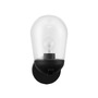 Nástěnná - NV 9060194 Venkovní nástěnné svítidlo OMIKA tmavě šedý hliník a čiré sklo E27 1x12W 220-240V bez žárovky IP54 - NOVA LUCE - foto 2