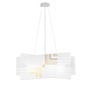 Dekorativní - FAN I-SEVENTY/S60 Závěsné svítidlo SEVENTY bílá, 4xE27, 60 x 20 x 130 cm - FANEUROPE - foto 2