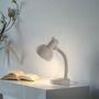 Stolní lampy pracovní - LD 11080-16 stolní lampa bílá s vypínačem na psací stůl, na noční stolek - JUST LIGHT - foto 2