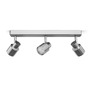 K zrcadlu - RED R13704 VALTO III přisazená chrom 230V GU10 LED 3x5W IP44 - RED - DESIGN RENDL - foto 2