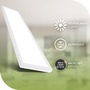 Hranatá - BRILO 7551016 Tava A LED stropní svítidlo 98cm, energetická třída A, přímé a nepřímé osvětlení, bílé - BRILO - foto 2