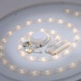 Kruhová - LD 14822-17 LAVINIA LED stropní svítidlo, chrom, moderní design, průměr 60cm 3000K - LEUCHTEN DIREKT / JUST LIGHT - foto 2