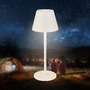 Stolní lampy dekorační - BRILO 7653016 Kiki Nano stolní lampička - 1,5W, 130lm, nabíjecí, LED, stmívatelné, teplá bílá, bílá - BRILO - foto 2