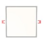 Hranatá - RED R12174 SLENDER SLIM SQ 22 zápustná černý chrom 230V LED 30W 3000K - RED - DESIGN RENDL - foto 2