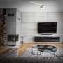 Dekorativní - BRILO 3500-018 LED stropní svítidlo, 143,6 cm, 12 W, hliník-chrom - BRILO - foto 2
