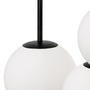 Vícečetná - M MOD321PL-03B Závěsné svítidlo Basic form E14 3x40W opálové sklo bílá/černá kov designové - MAYTONI - foto 2