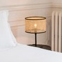 Stolní lampy dekorační - FARO 64311-48 MAMBO černá/ratan stolní lampa - FARO - foto 2