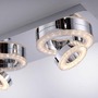 Dekorativní - LD 14521-17 TIM LED stropní svítidlo, chrom, moderní otočné 3000K - LEUCHTEN DIREKT / JUST LIGHT - foto 2