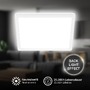 Hranatá - BRILO 3861416 Slim Case stropní svítidlo 29x29 cm - 18W, 2400lm, neutrální bílá, LED, bílé - BRILO - foto 2