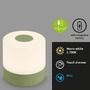 Na stůl - BRILO 7461019 LED nabíjecí stolní lampa, 7 cm, 2W, 150lm, zelená - BRILO - foto 2