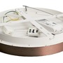 Kruhová - IMPR 348189 Deko-Light stropní přisazené svítidlo Merope 400 30W 3000/4000K 2200lm kávová - foto 2