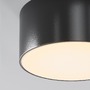 Přisazená - M O430CL-L15B3K Stropní svítidlo Zon IP65 3000K 15W černý hliník teplá bílá - MAYTONI - foto 2