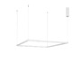 Dekorativní - NV 9990731 Závěsné svítidlo ETERNA bílý hliník a akryl LED 50W 230V 3000K IP20 stmívatelné - NOVA LUCE - foto 2