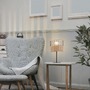 Stolní lampy dekorační - LD 11150-79 REED Stolní lampa černý kov / dřevo v rustikálním designu - LEUCHTEN DIREKT / JUST LIGHT - foto 2