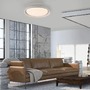 Kruhová - LD 14368-16 SATI LED stropní svítidlo bílé jednoduchý nadčasový design krokově stmívatelné 3000K - JUST LIGHT - foto 2