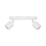 Bodová - NV 9555816 Bodové svítidlo ORSON bílý kov GU10 2x10W 230V IP44 bez žárovky - NOVA LUCE - foto 2