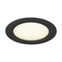 Kruhová - LA 1007481 DOWNLIGHT V 150 plochý kryt černá - BIG WHITE (SLV) - foto 2