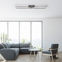 Hranatá - LD 14691-18 IVEN LED stropní svítidlo ploché čená teplá bílá 3 krokové stmívání 3000K - LEUCHTEN DIREKT / JUST LIGHT - foto 2