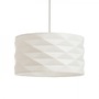 Dekorativní - RED R13319 EZRA 40 závěsná bílé PVC stínidlo / šedý kabel 230V E27 15W - RED - DESIGN RENDL - foto 2