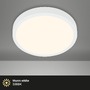 Kruhová - BRILO 3703-016 LED přisazené svítidlo pr. 38 cm, 24 W, 2000 lm, bílé - BRILO - foto 2