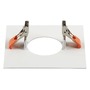 Pojistky, baterie, startéry - LA 1006138 Numinos® XS montážní rámeček hranatý 160/70 mm bílý - BIG WHITE (SLV) - foto 2