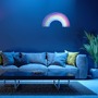 Dekorativní - LD 85024-70 NEON-RAINB LED nástěnné svítidlo motiv duhy vícebarevné USB šňůrový vypínač dekorativní - LEUCHTEN DIREKT / JUST LIGHT - foto 2