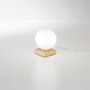 Stolní lampy dekorační - FAN I-ENOIRE-L1-ORO Stolní lampa Lumetto Enoire, zlaté, 1 x E14, 14 x 14 x 17,5 cm - FANEUROPE - foto 2